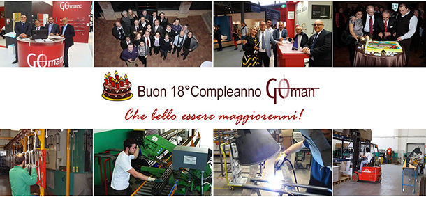 Goman compie 18 anni!